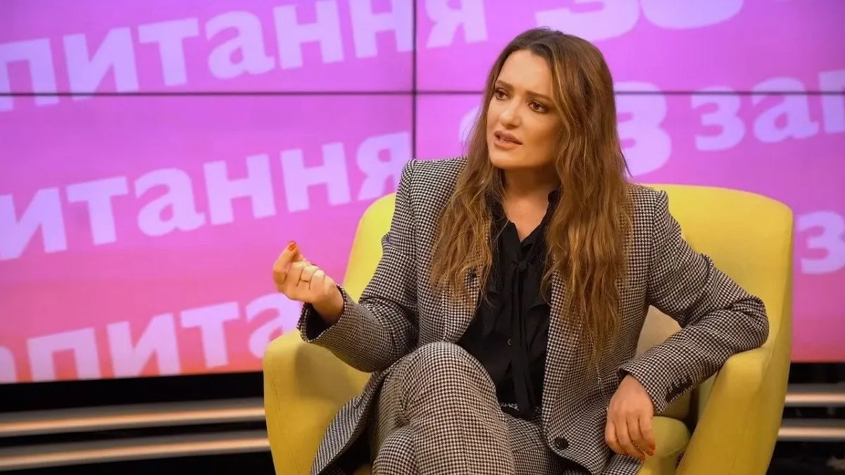 Наталія Могилевська з обручкою