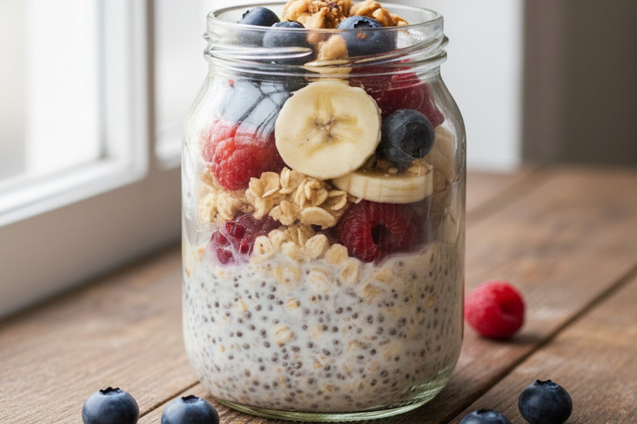 Вівсянка "з вечора" (Лінива вівсянка)