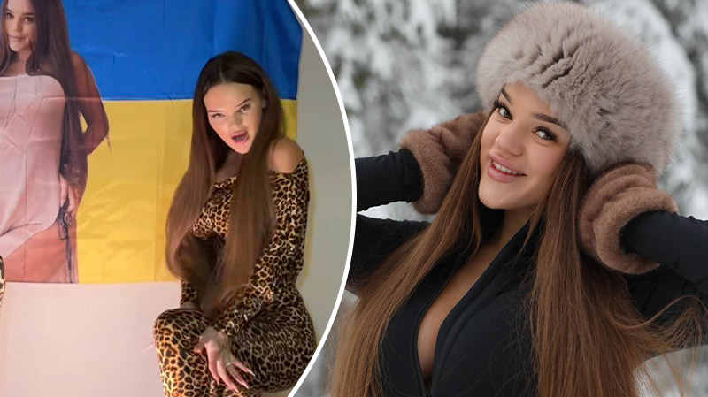Блогерка Верба розгнівала українців «брудними танцями» на фоні прапора